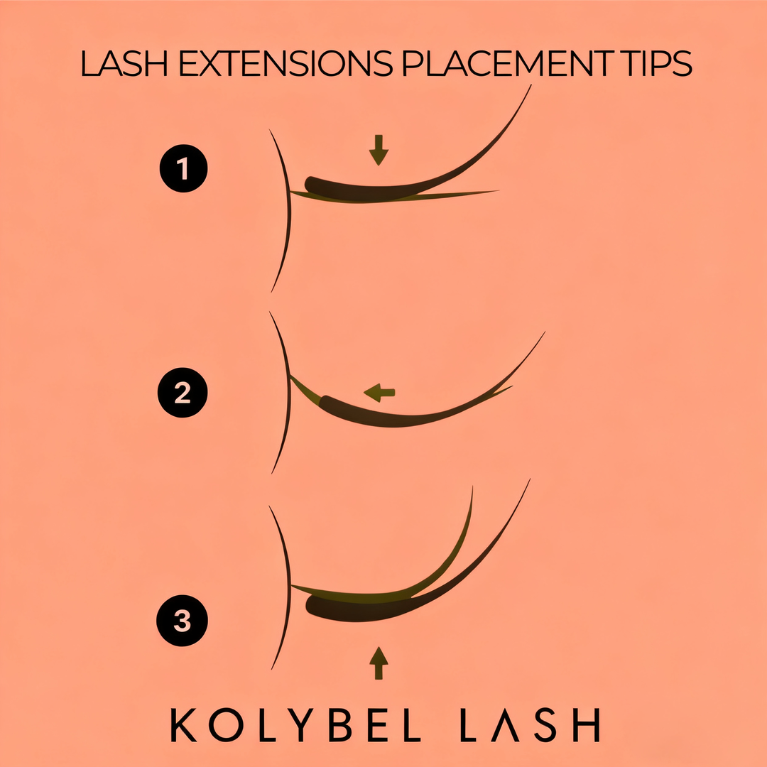 Top Lash Extensions Placement Tips: Master Attachment Directions for Flawless Results