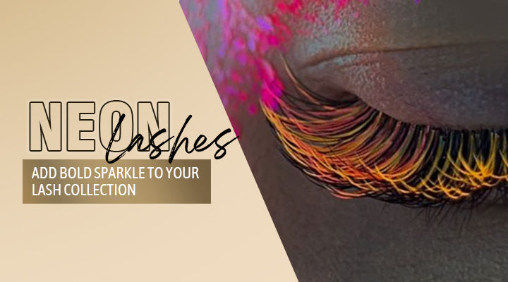 KOLYBEL Neon Lashes by KOLYBEL: Add Bold Sparkle to Your Lash Collection