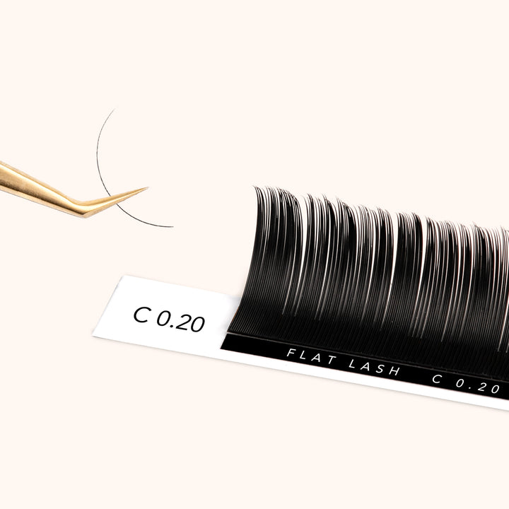 KOLYBEL LASH Ellipse Flat Lashes 0.20mm(16 Rows)