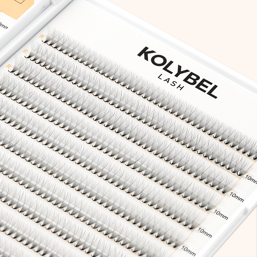 10D Narrow Promade Pointy Base Volume Lash Fans (1000 Fans)