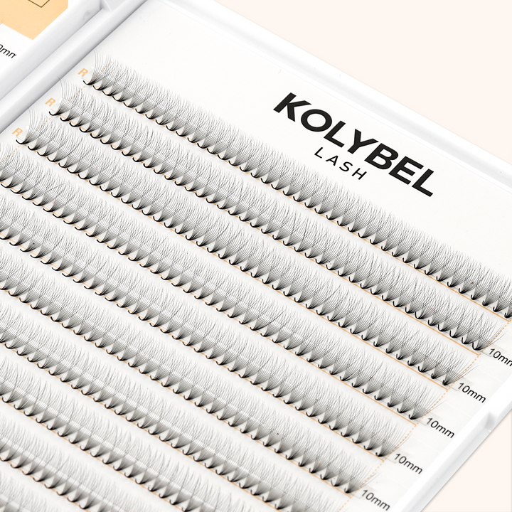 10D Narrow Promade Pointy Base Volume Lash Fans (1000 Fans)
