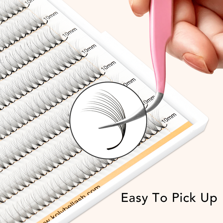 10D Narrow Promade Pointy Base Volume Lash Fans (1000 Fans) US