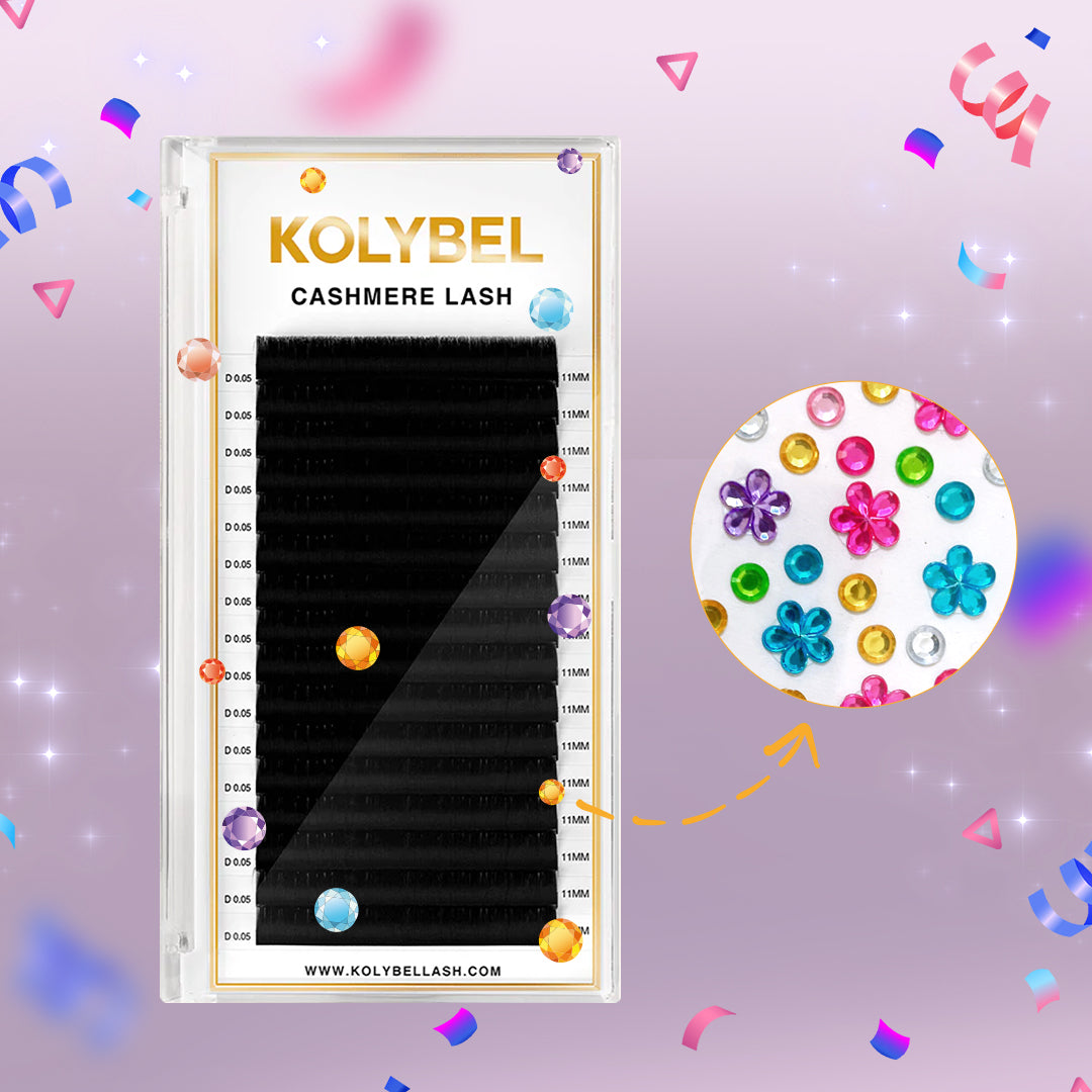 KOLYBEL GIFT - Sparkle Gem Sticker Sheet (From 10.1-10.7)