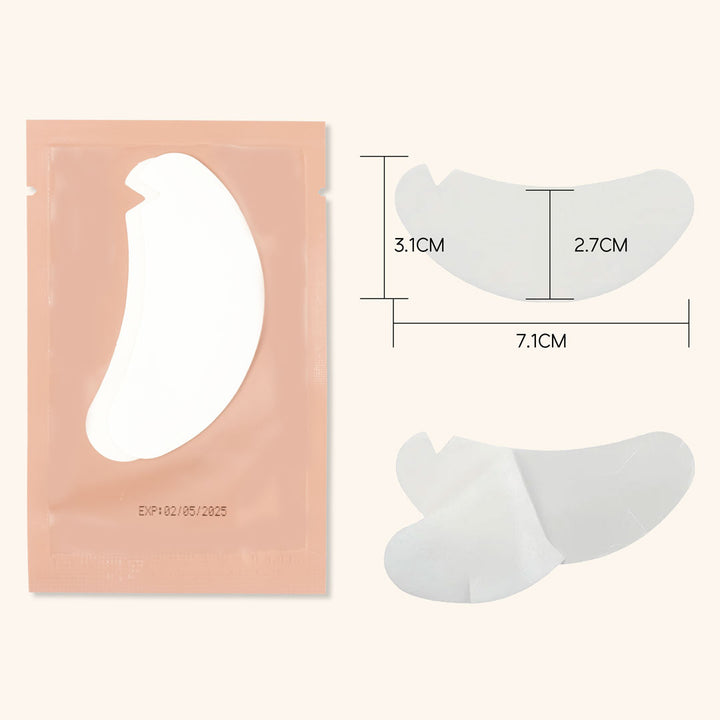 Pre-cutted Eye Gel Pads 50Bags/Pack-kolybel