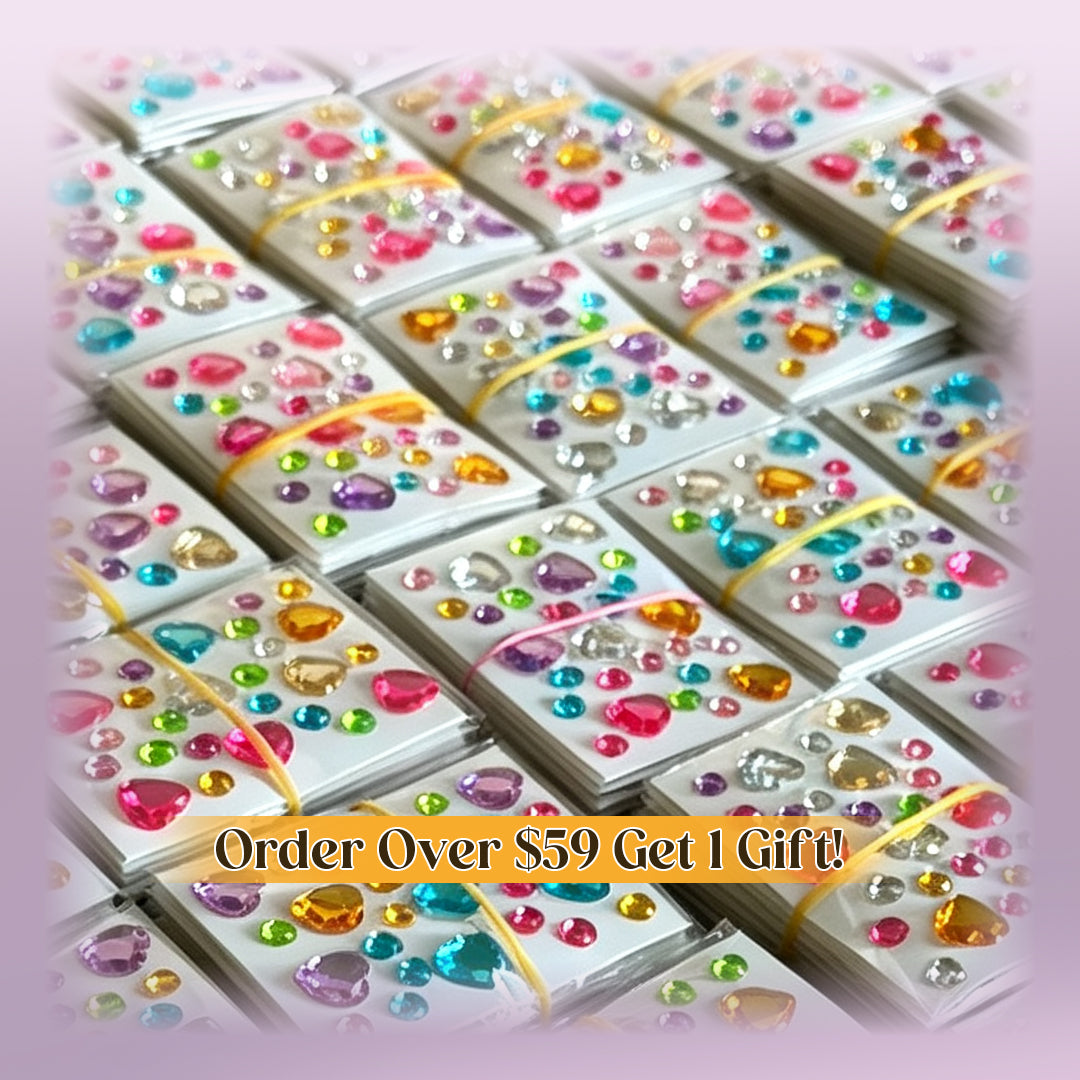 KOLYBEL GIFT - Sparkle Gem Sticker Sheet (From 10.1-10.7)