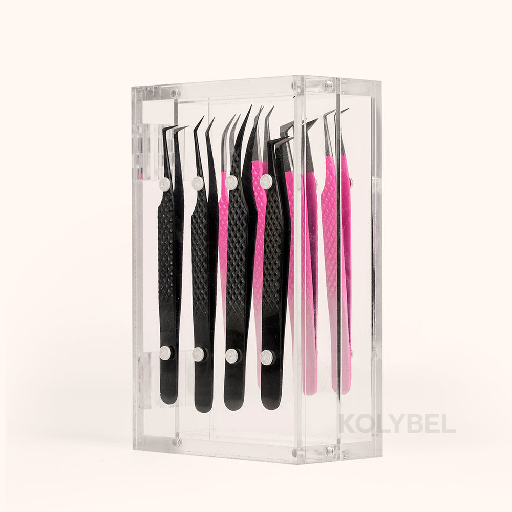 KOLYBEL Premium Magnetic Tweezer Storage – Safeguards Delicate Tweezer Tips