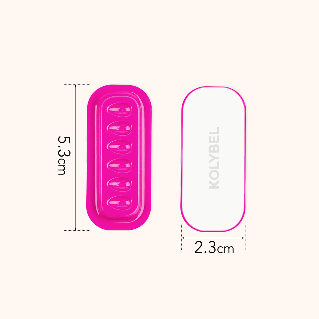 KOLYBEL Rectangular Glue Holder Pallet (10Pcs) US