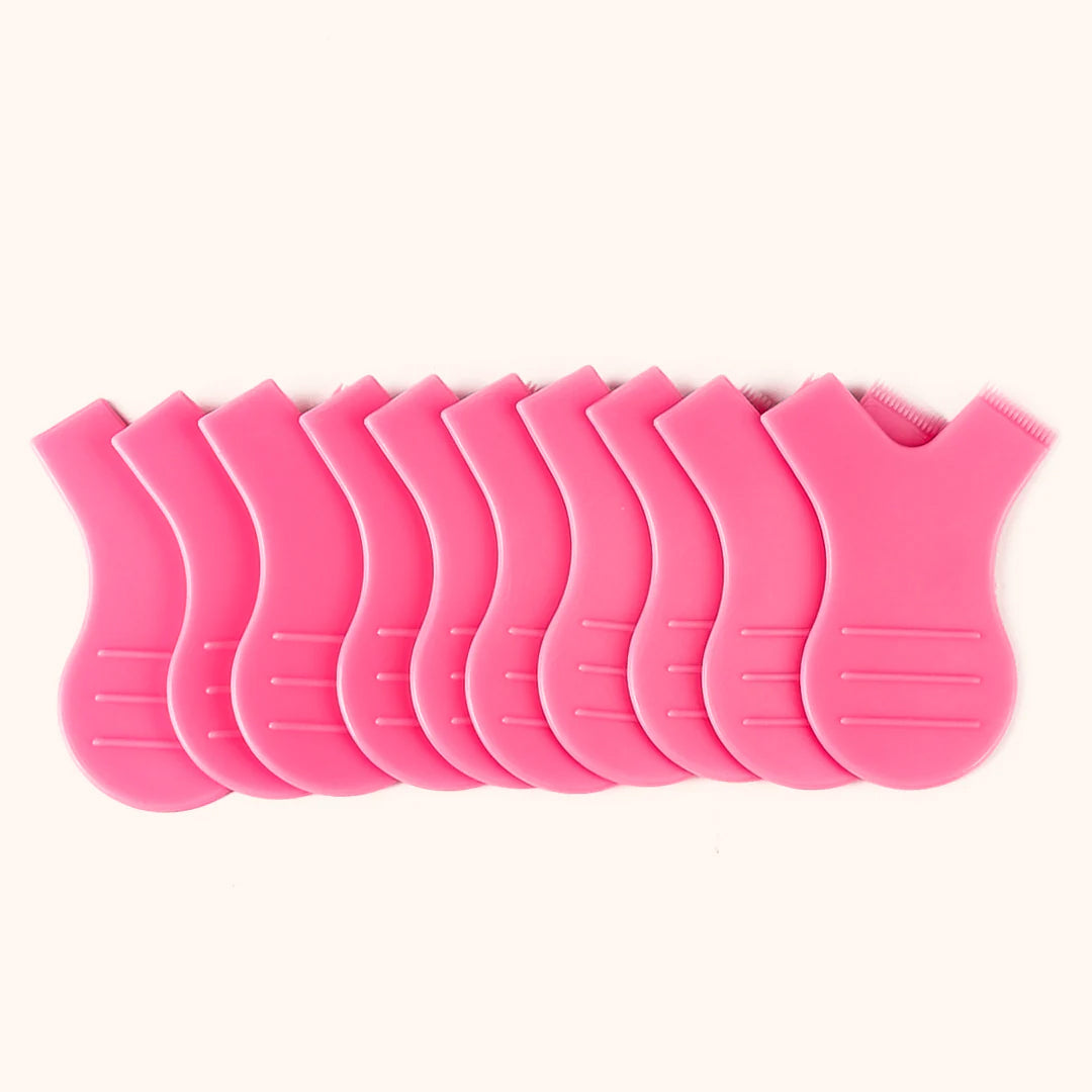 kolybel lash lash lift korean lash lift Y-Shaped Mascara Comb(10Pcs/Pack)