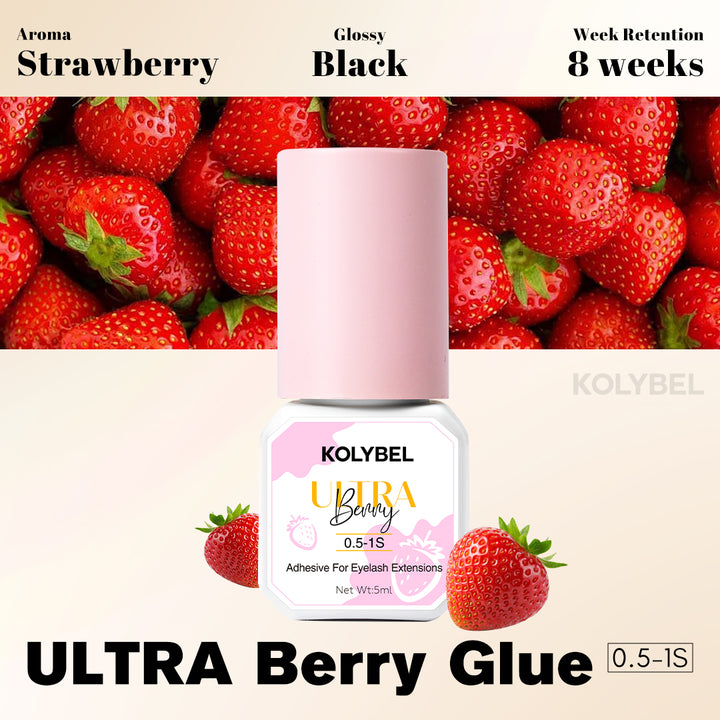 0.5-1 Second Ultra Berry Adhesive Eyelash Extension Glue (5ml)