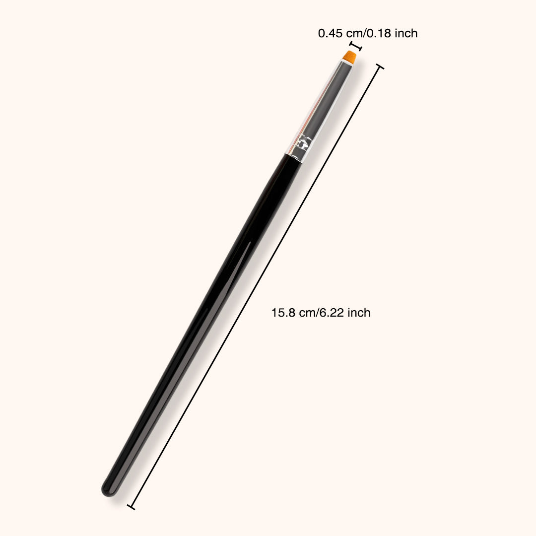 KOLYBEL Precision Lash Lift Balm Brush features ultra-soft dense synthetic bristles for even balm application and precise lash alignment. Ergonomic lightweight design ideal for professional lash lifts, eyelash perms and brow lamination, 100% vegan and cruelty-free.