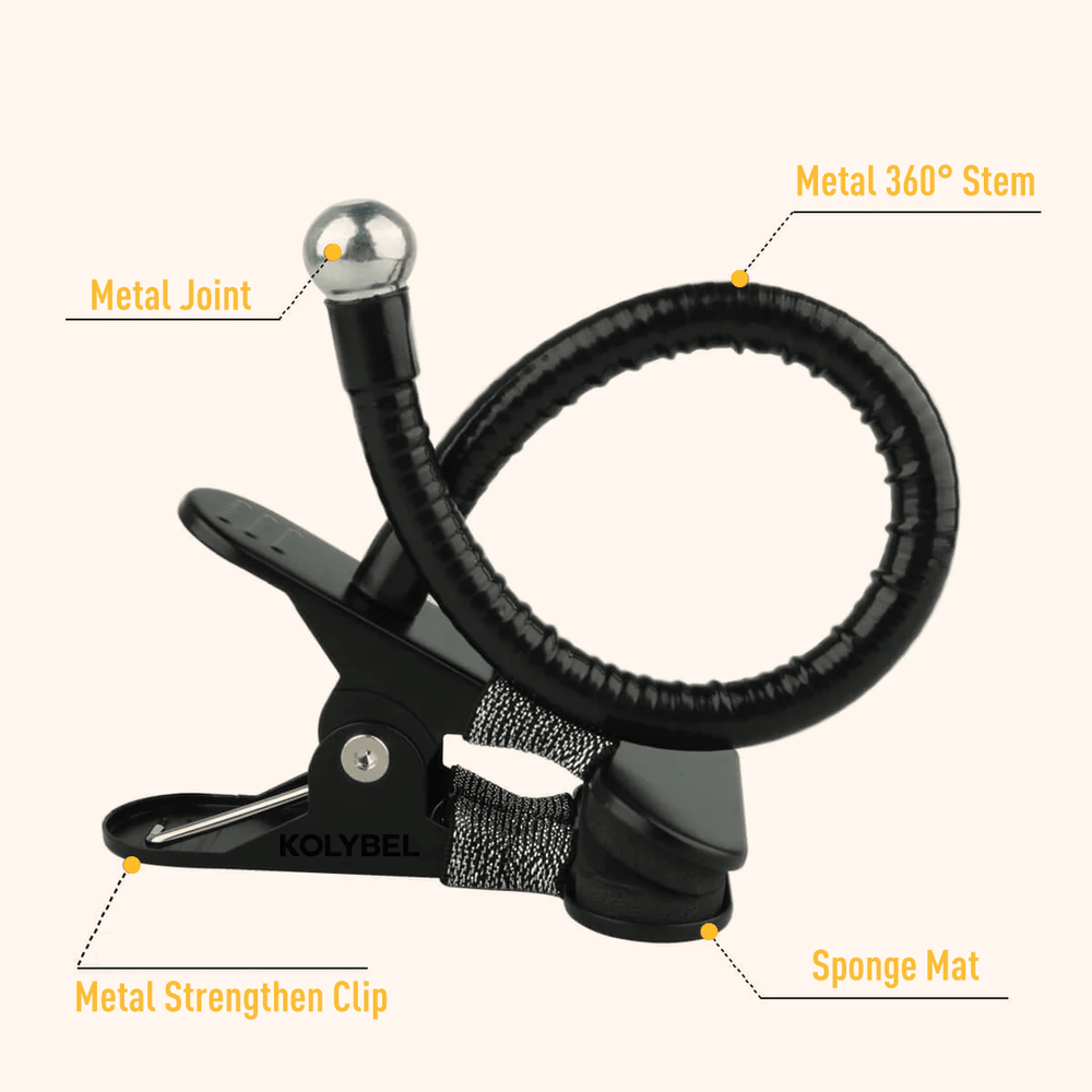 Security Convex Mirror with Adjustable Clip-kolybel