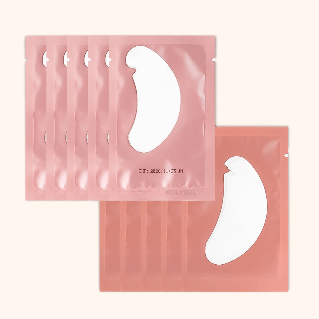 Pre-cutted Eye Gel Pads 50Bags/Pack-kolybel