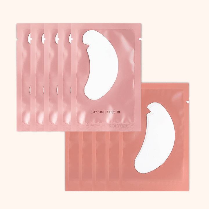 Pre-cutted Eye Gel Pads 50Bags/Pack-kolybel