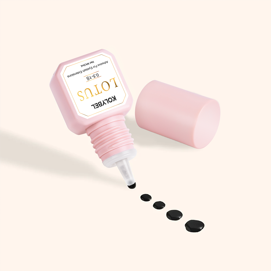 KOLYBEL 0.5-1 Second LOTUS Adhesive Eyelash Extension Glue (5ml)-kolybel