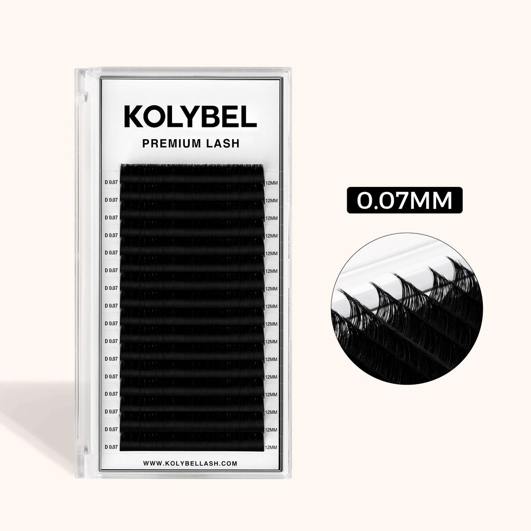 KOLYBEL LASH Premium Lash Extensions 0.07mm(16Rows)