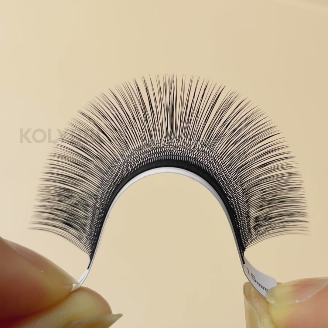 KOLYBEL LASH U-Shape YY Volume Lashes U-Shape W / U-W Lashes UW LASHES