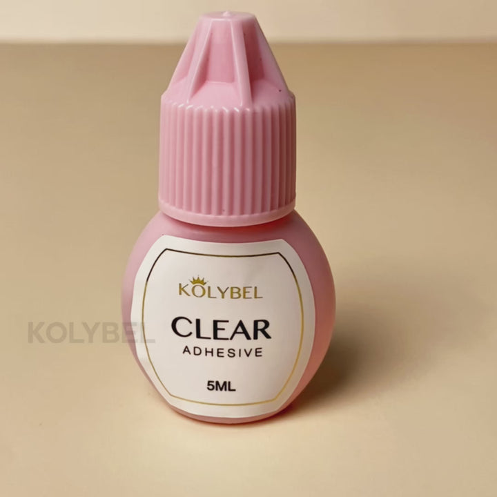 1 Second Transparent Adhesive Eyelash Extension Glue (5ml)-kolybel