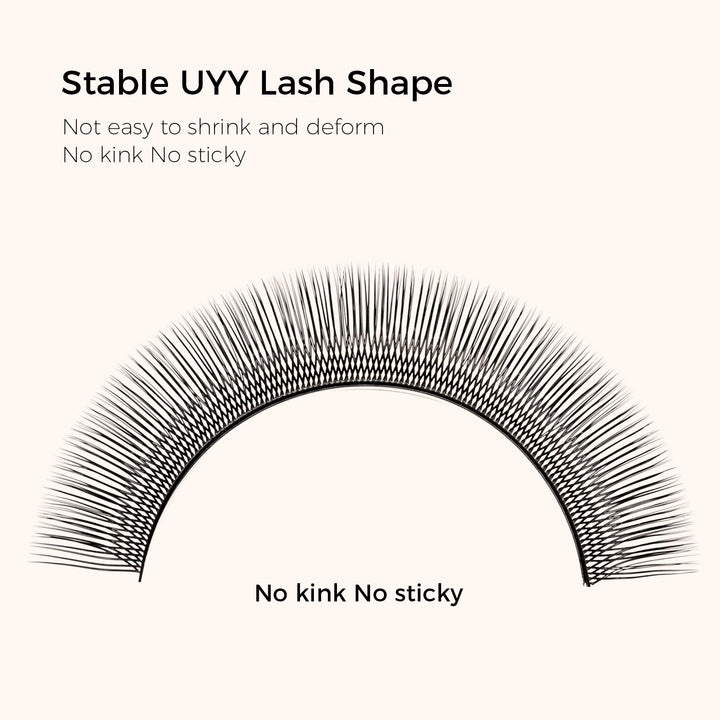 KOLYBEL LASH U-Shape YY Volume Lashes